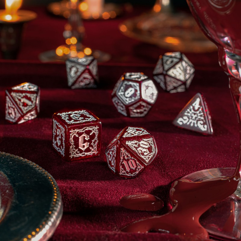 Bloodsucker Dice Set: Scarlet