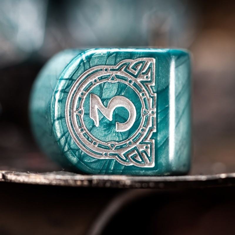 Viking Modern Dice Set: Mjolnir