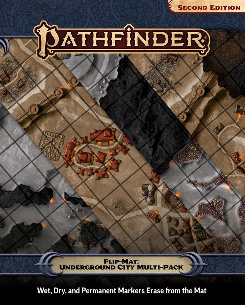 Pathfinder Flip-Mat, Underground City Multi-Pack