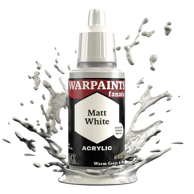 Matte White — The Army Painter Warpaints Fanatic WP3012