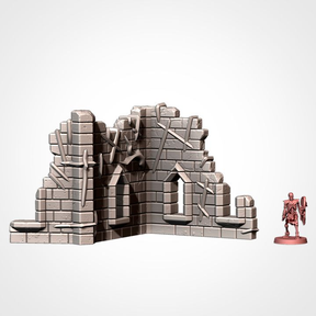 Cursed Fortress, Modular Warhammer/D&D Terrain, Guildmaster Bundle