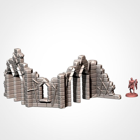 Cursed Fortress, Modular Warhammer/D&D Terrain, Guildmaster Bundle