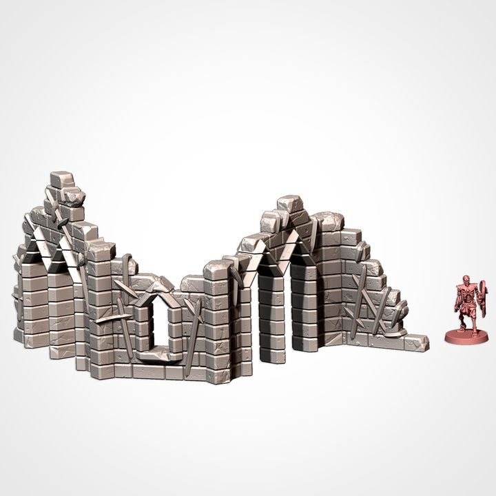 Cursed Fortress, Modular Warhammer/D&D Terrain, Guildmaster Bundle