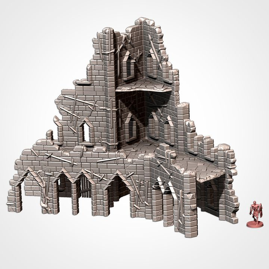 Fortress Wing A, Modular Warhammer/D&D Terrain