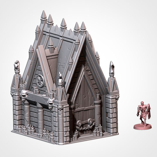 Mausoleum B, Warhammer/D&D Terrain