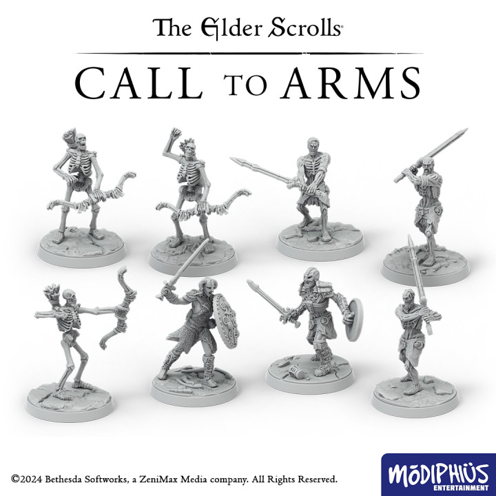 The Elder Scrolls: Call to Arms, Bleak Falls Barrow Delve Miniatures Set