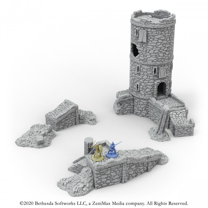 Western Watchtower Terrain Set, Elder Scrolls: Call to Arms