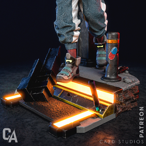 David Martinez, Cyberpunk, Figurine/Statue