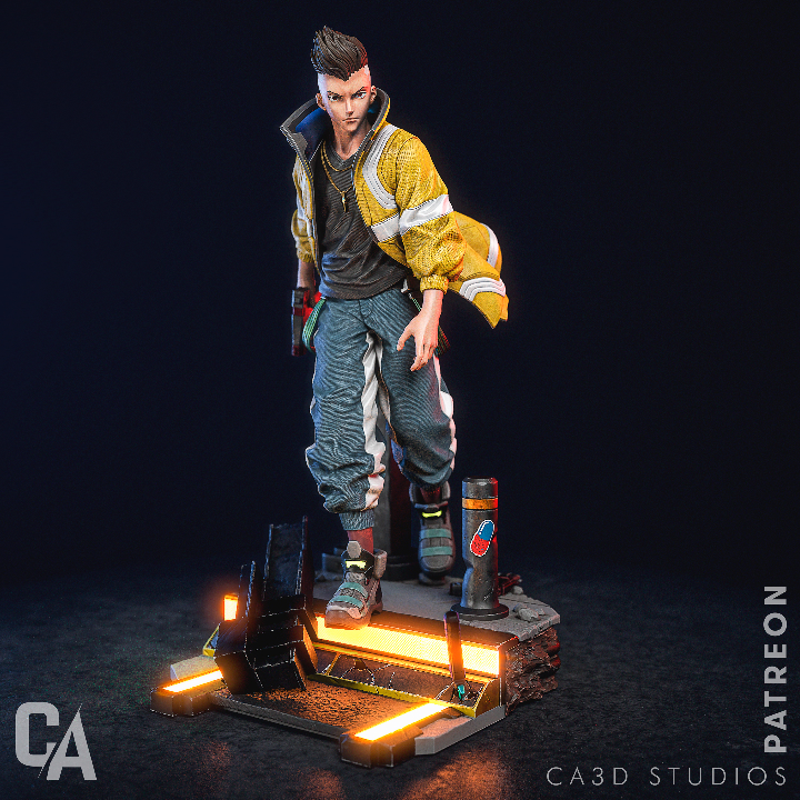 David Martinez, Cyberpunk, Figurine/Statue
