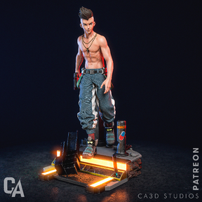 David Martinez, Cyberpunk, Figurine/Statue
