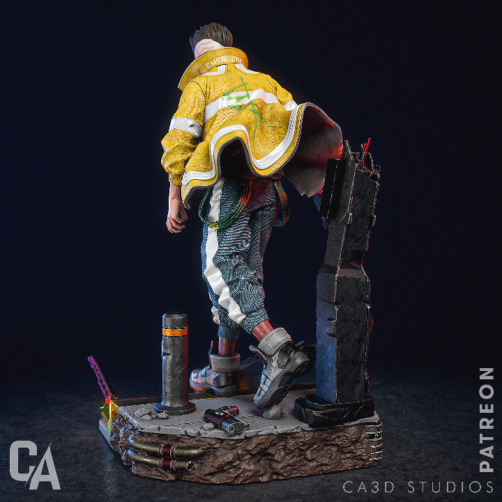 David Martinez, Cyberpunk, Figurine/Statue
