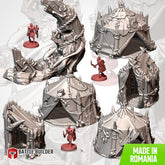 Goblin Entire Camp, Fantasy Terrain Bundle