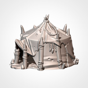 Goblin Camp, Simple Tent, Fantasy Terrain
