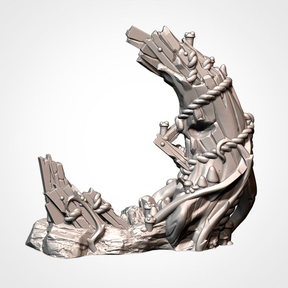 Goblin Camp, Guard Tower, Fantasy Terrain