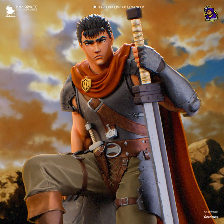 Guts, Young Berserk, Figurine/Statue