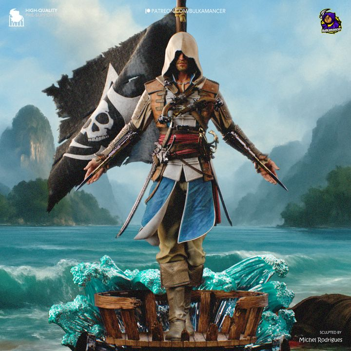 Edward James Kenway, AC Black Flag, Figurine/Statue