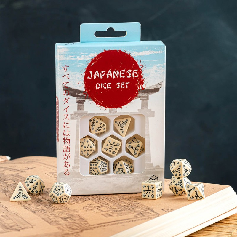 Japanese Dice Set: Last Words Stone
