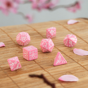 Japanese Dice Set: Sweet Spring Memory