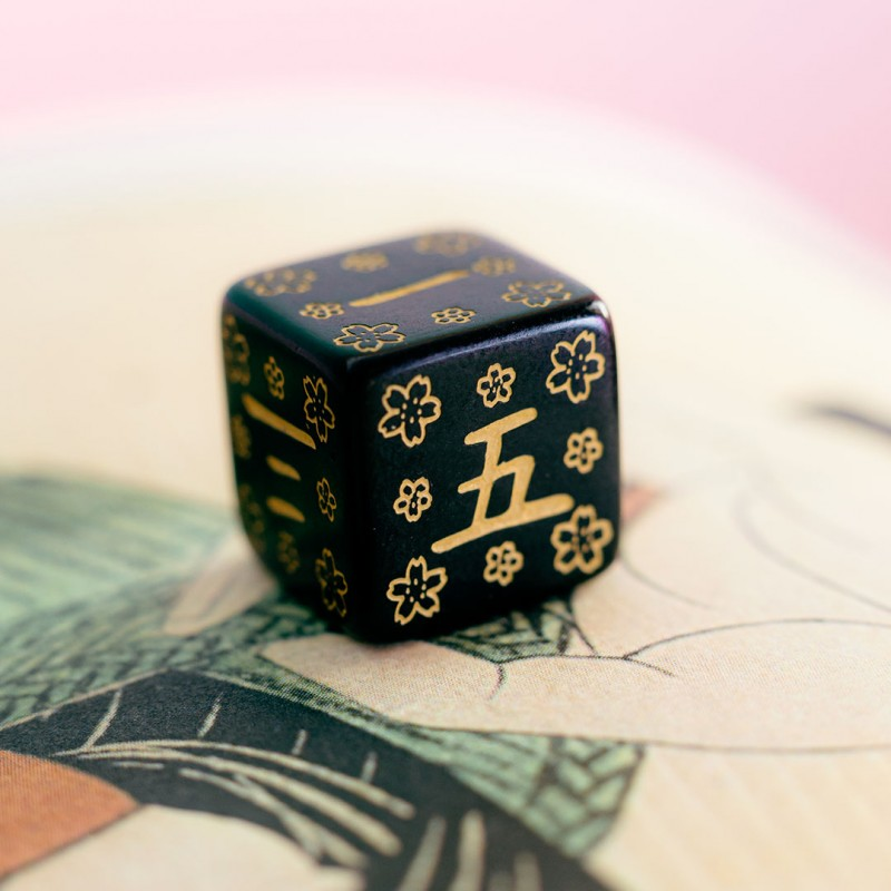 Japanese Dice Set: Deep Night Firefly