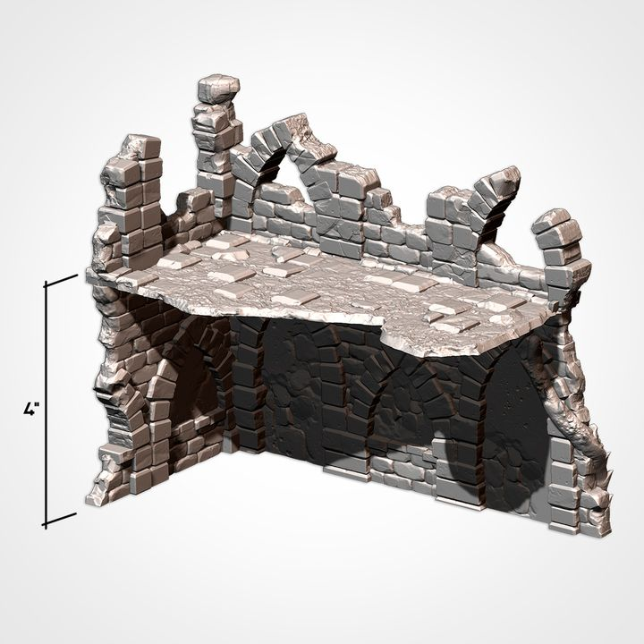 Abandoned Ruins Pack, Table-Top Fantasy Terrain