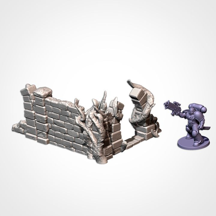 Abandoned Ruins Pack, Table-Top Fantasy Terrain