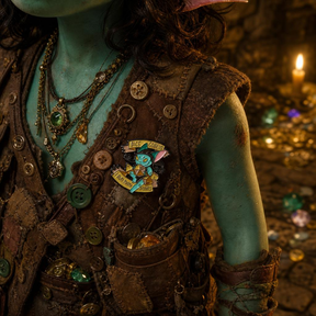 Dice Goblin, Metal Pin