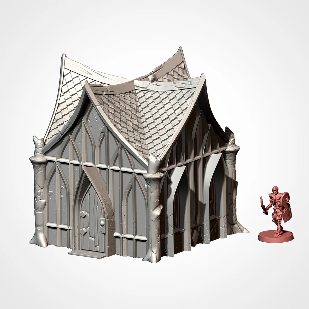 Wood Elf Village Pack, Fantasy Terrain