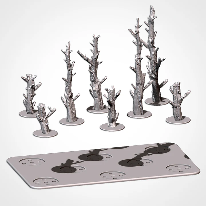 Dead Forests Pack, Fantasy Terrain, Modular