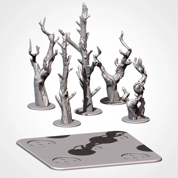 Dead Forests Pack, Fantasy Terrain, Modular