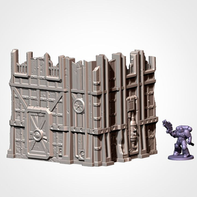 Industrial Ruins Pack, Sci-Fi Terrain