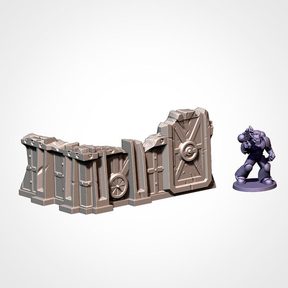 Industrial Ruins Pack, Sci-Fi Terrain