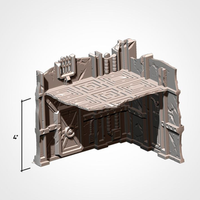 Industrial Ruins Pack, Sci-Fi Terrain