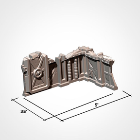 Industrial Ruins Pack, Sci-Fi Terrain