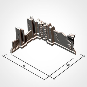 Industrial Ruins Pack, Sci-Fi Terrain