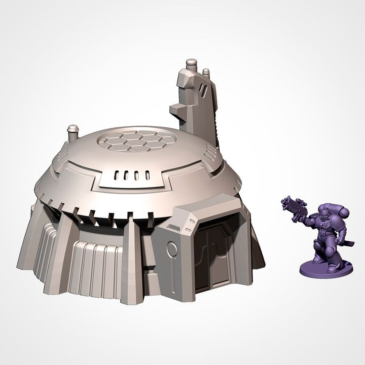 Xenos Outpost Pack, Sci-Fi Terrain