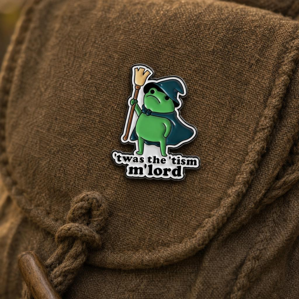 Brave Wizard Frog, Metal Pin