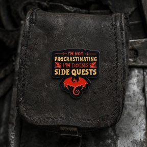I'm Doing Side Quests, Metal Pin