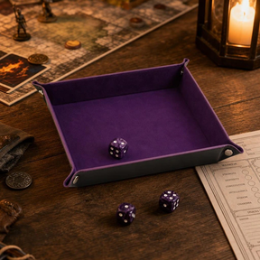 Rectangular Velvet Dice Tray