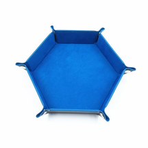 Hexagonal Velvet Dice Tray