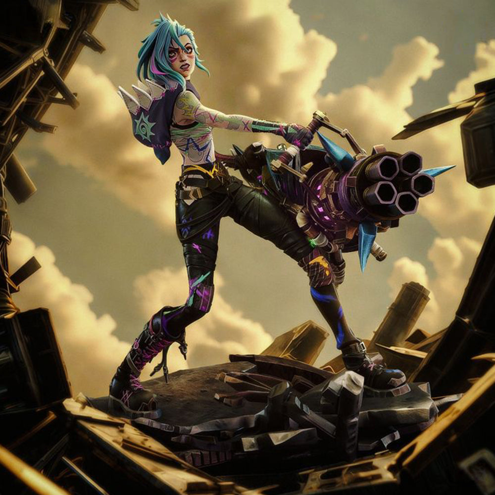 Jinx, The Loose Cannon Figurine, 10/15/25cm