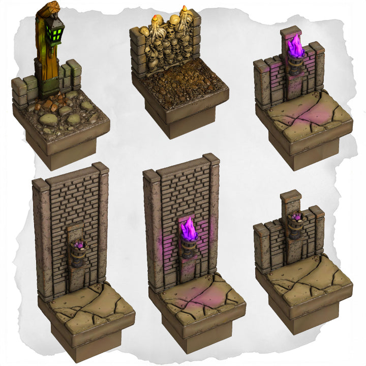 Haunted Dungeon Kit, Dungeon Blocks