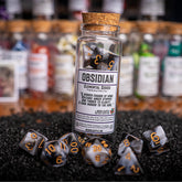 Obsidian, Elemental Series, Dice Set