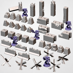 Obstacles of War Pack, Warhammer 40K Terrain