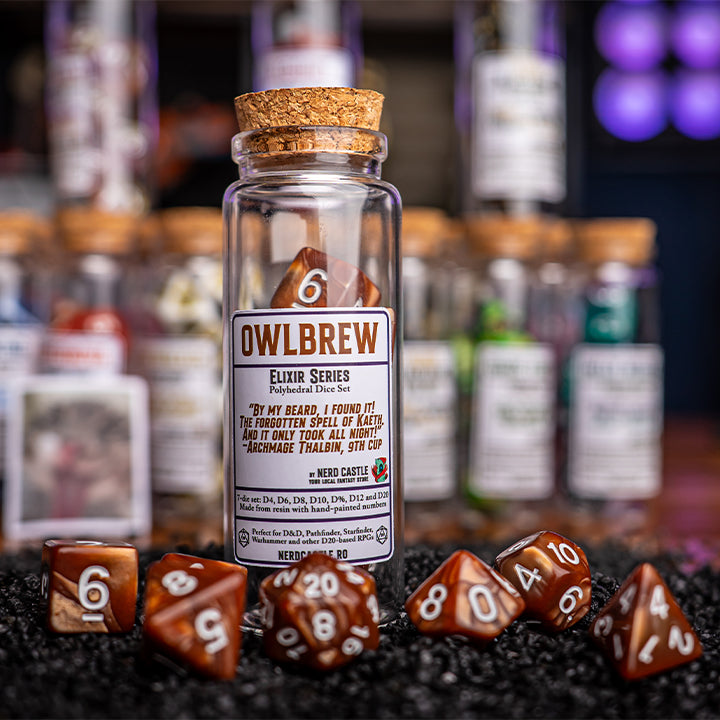 Owlbrew, Elixir Series Dice Set