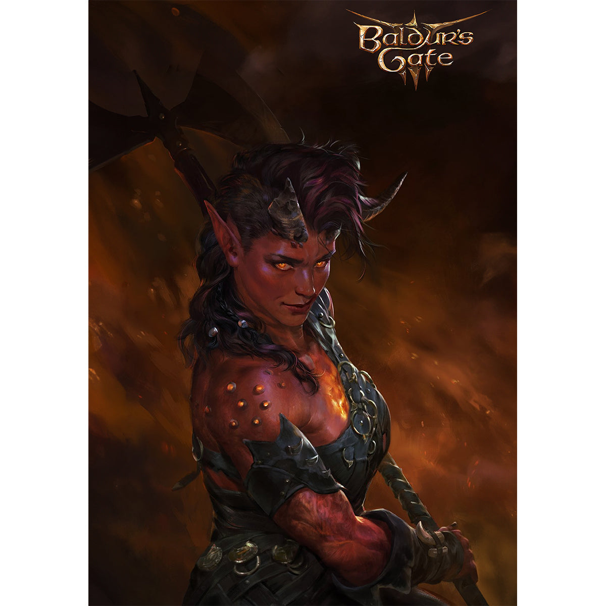 Karlach, Baldur's Gate 3, Poster