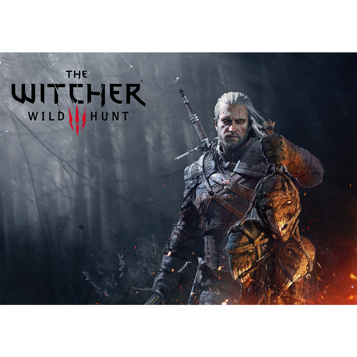 Silver for Monsters Alt, The Witcher 3: Wild Hunt, Poster