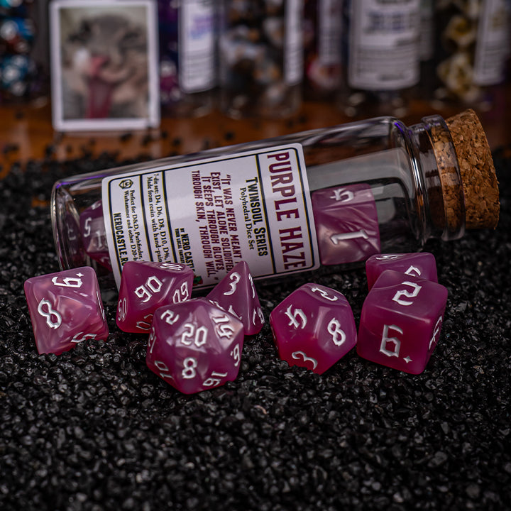 Purple Haze, Twinsoul Series Dice Set