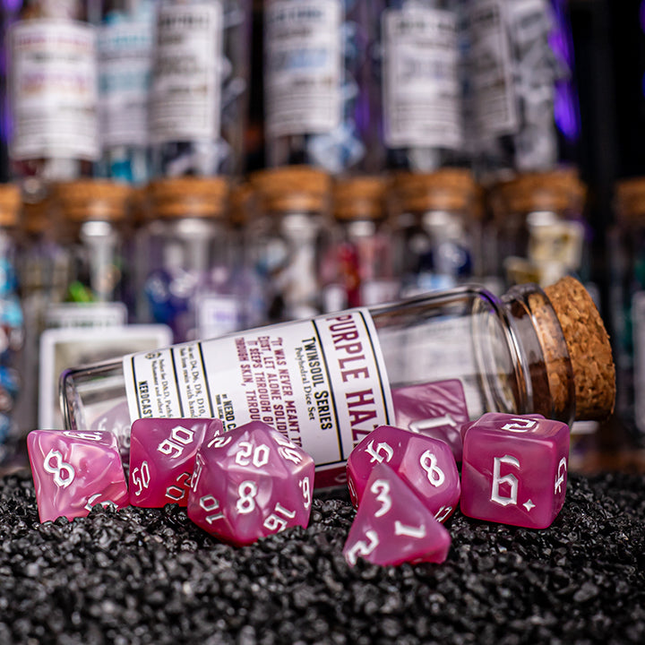 Purple Haze, Twinsoul Series Dice Set