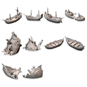Ships Aground, Full Fleet