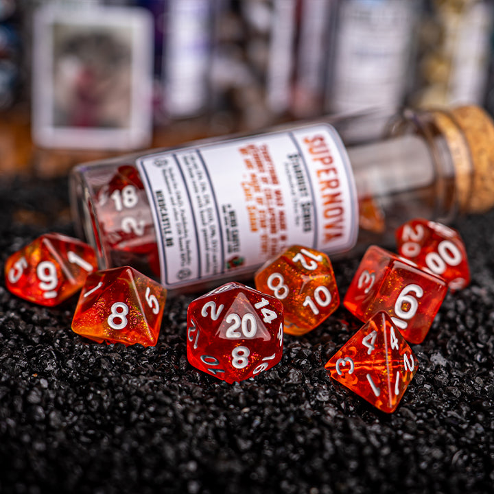 Supernova, Stardust Series, Dice Set